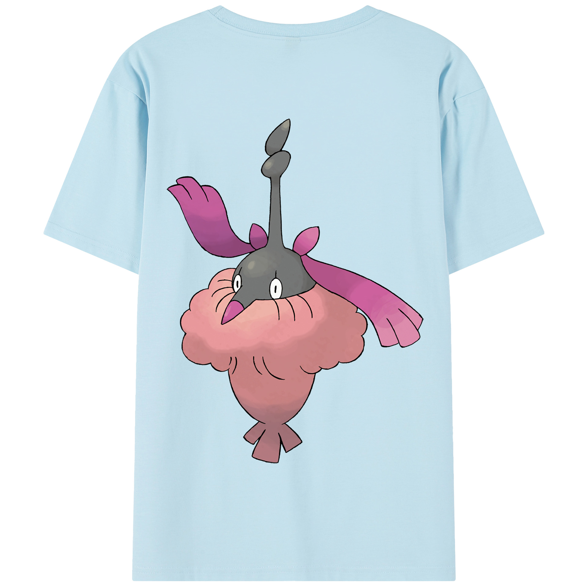 （画像用） ポケットモンスター Pokémon 綿100％半袖Tシャツ（背面プリント）